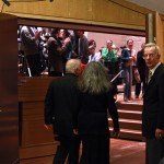 Daniel Barenboim und Martha Argerich auf dem Weg zur Bühne