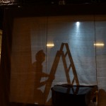 Backstage bei Lezioni di Tenebra in der Werkstatt der Staatsoper Berlin