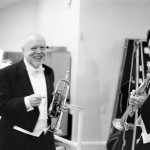 Solo-Trompeter Rainer Auerbach und Mathias Müller