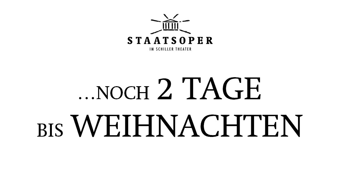 Noch 2 Tage bis Weihnachten
