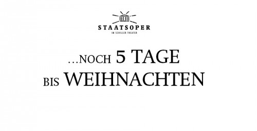 Noch 5 Tage bis Weihnachten