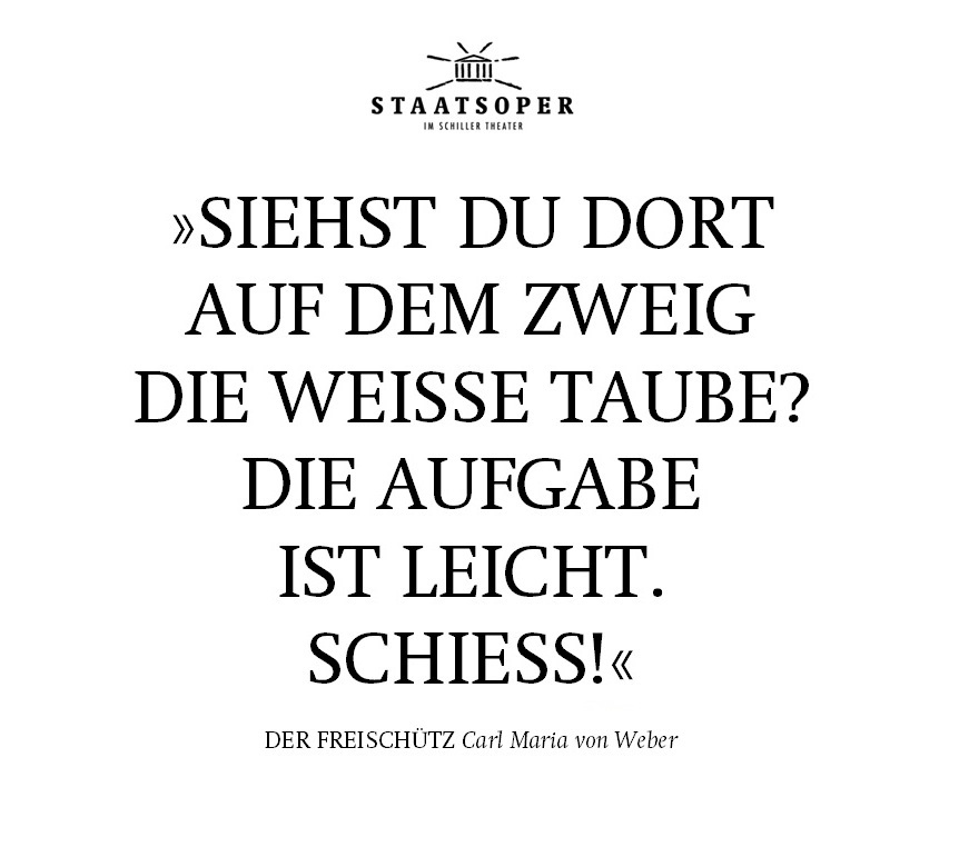 Zwischen den Zeilen - Der Freischütz