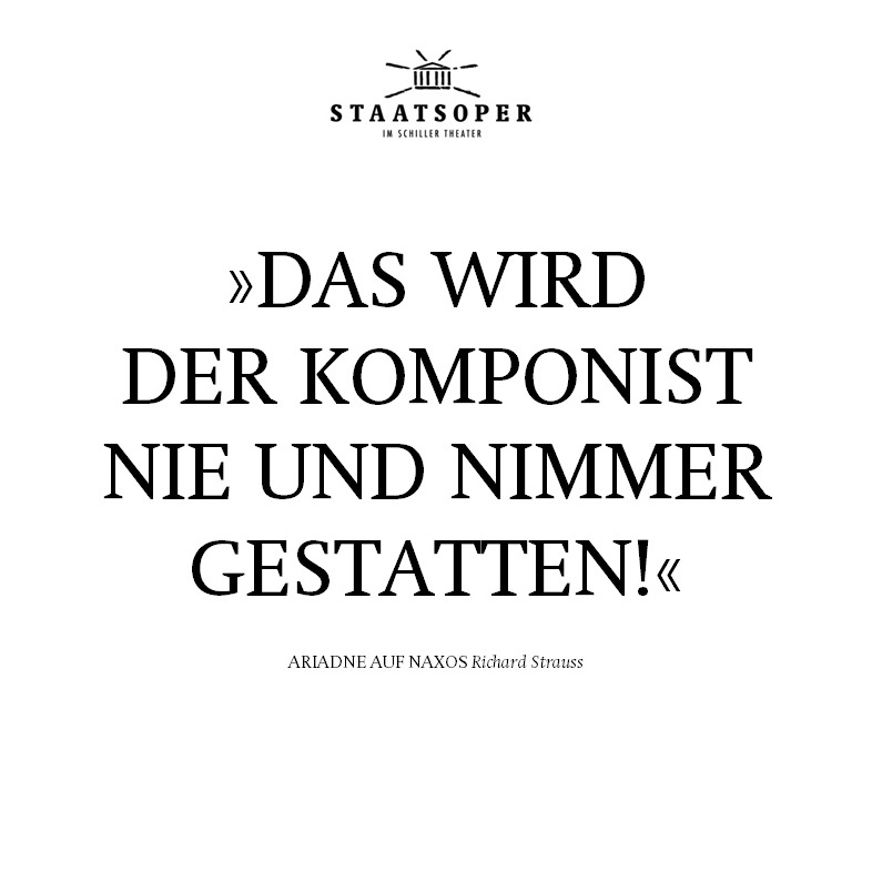 Zwischen den Zeilen - Ariadne auf Naxos