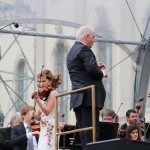 ...mit Lisa Batiashvili als Solistin