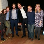 Der Jahrgang 2013-2015 nach dem Meisterkurs mit Francisca Araiza im Oktober 2014: Sónia Grané, Maximilian Krummen, Stephen Chambers, Grigory Shkarupa, Jonathan Winell und Annika Schlicht