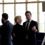 Grigory Shkarupa mit Förderin Liz Mohn