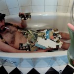 Performance-Künstler Thomas Goerge