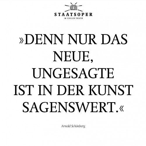 Zwischen den Zeilen - Arnold Schönberg