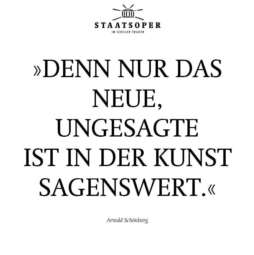 Zwischen den Zeilen - Arnold Schönberg