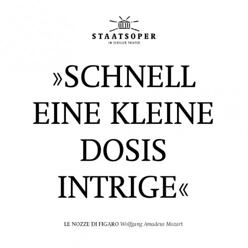 Zwischen den Zeilen - Le nozze di Figaro