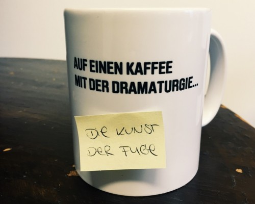 Auf einen Kaffee mit der Dramaturgie - Die Kunst der Fuge