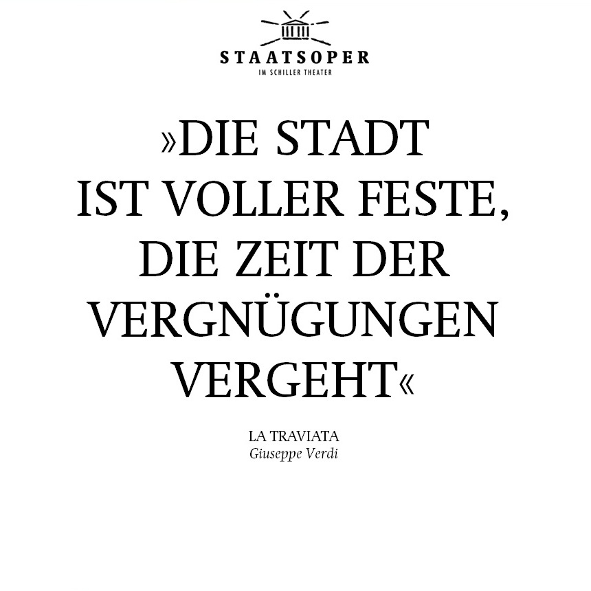 Zwischen den Zeilen - La traviata