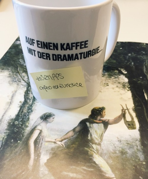 Auf einen Kaffee mit der Dramaturgie - Hörtipps »Orfeo ed Euridice«