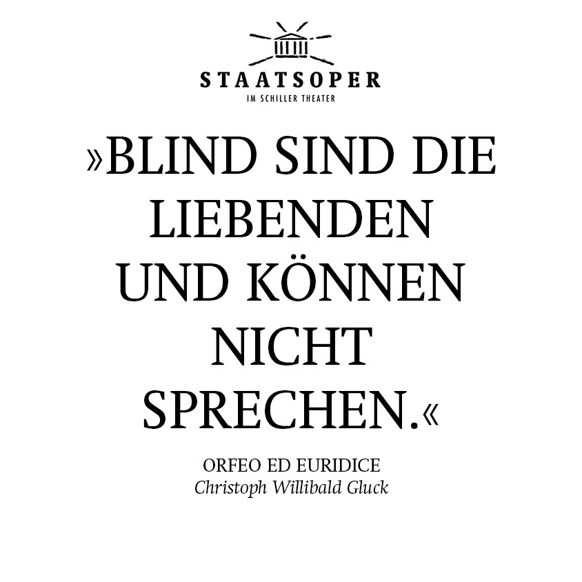 Zwischen den Zeilen - Orfeo ed Euridice