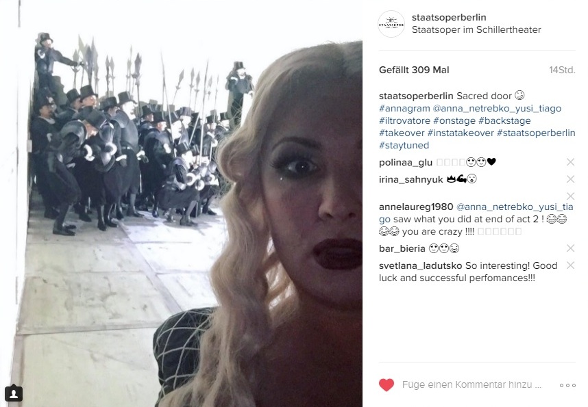 Instagram Takeover - Anna Netrebko
