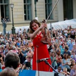 ... bekamen riesigen Applaus für Sibelius' Violinkonzert!