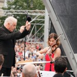 Daniel Barenboim und Lisa Batiashvili ...