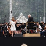 Schon zur Anspielprobe um 16:00 Uhr füllte sich der Bebelplatz mit zahlreichen Zuschauern aus Berlin und der ganzen Welt ...