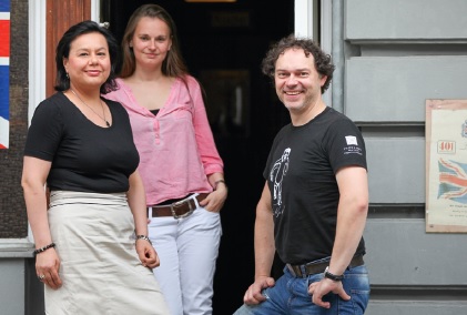Ileana Booch-Gunescu, Barbara Glücksmann und Christoph Lauer