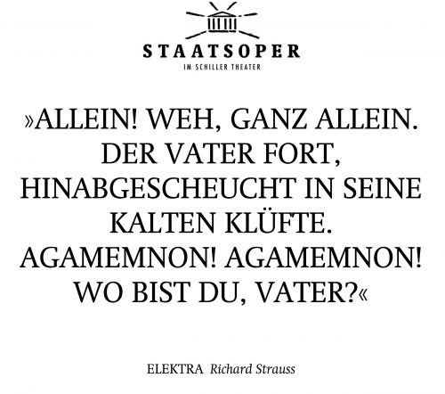 Elektra - Zitat Elektra