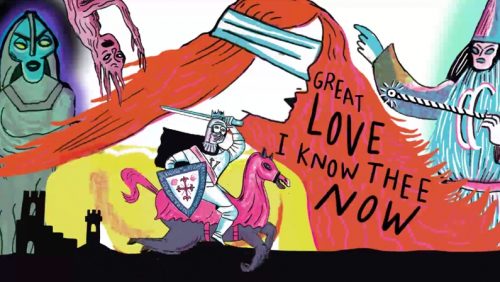 »King Arthur« Illustration von Katia Fouquet