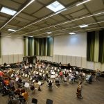 ... und im neuen Orchesterprobesaal in Mitte.