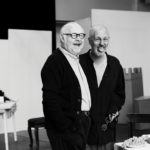 mit Salvatore Scirarrino bei den Proben zu »Luci mie traditrici«